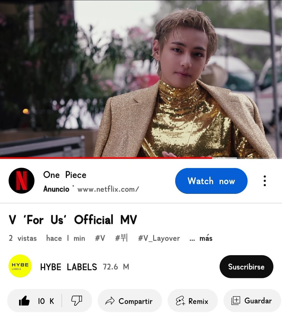 OnlyARMYChile's tweet photo. #ForUs | #YOUTUBE
ARMY! Ya está disponible el MV de “For Us” de #V en YouTube
👩💻Aquí encontrarás el link ⬇️
🔗:https://t.co/fDUY3VVbcK
FOR US MV OUT NOW
FOR US BY V IS OUT
#ForUsByV
#V_ForUs
#V_Layover https://t.co/ZHDggicVyK