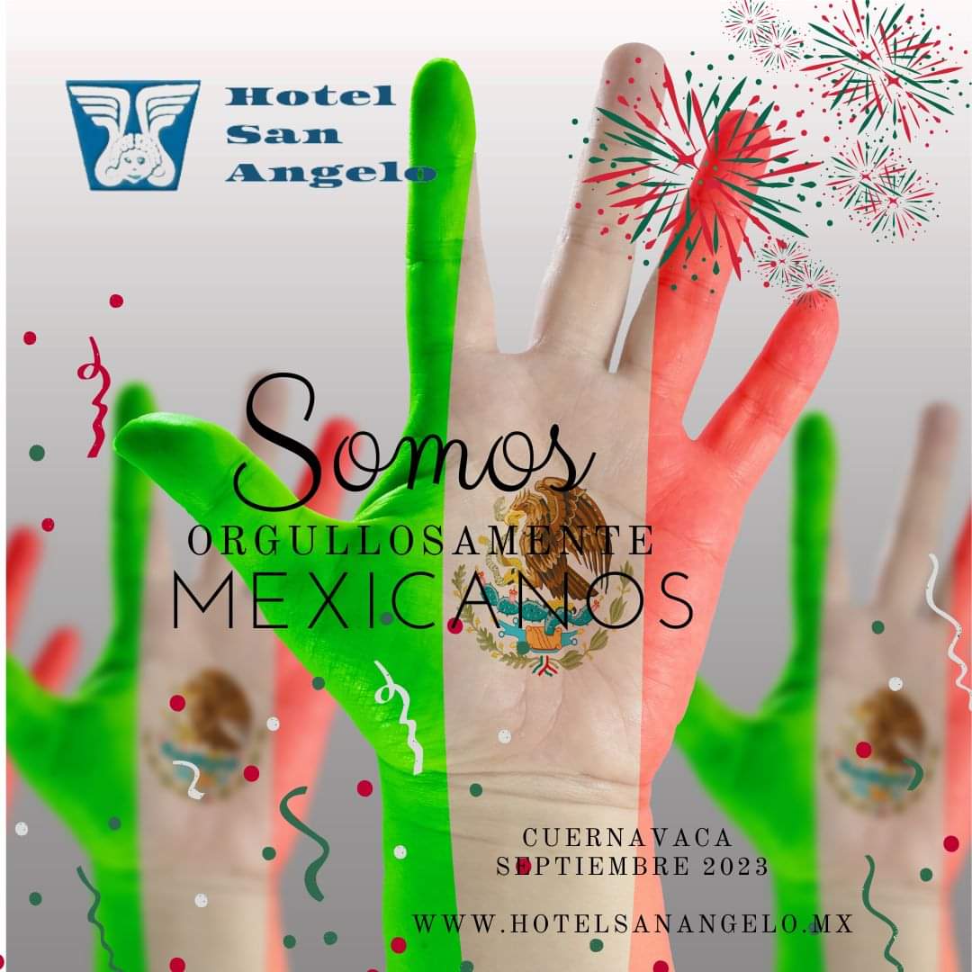 Hotel San Angelo Cuernavaca
VIVA MÉXICO  CUERNAVACA
RESERVA AHORA!
🌐hotelsanangelo.mx  
🌎WhatsApp (777) 449 02 40
.
#15sep #16sep #vivamexico #Septiembre16 #16Septiembre2023 #falldeal #fallspecial #cuernavacahotelspecial #wowcuernavaca