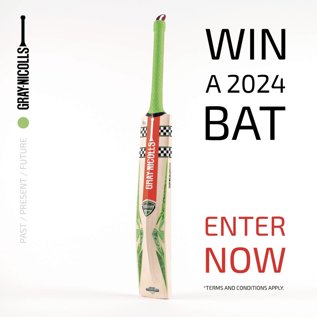 Be the first fan to win a bat from the new Gray-Nicolls range brnw.ch/GrayNics2024Co…