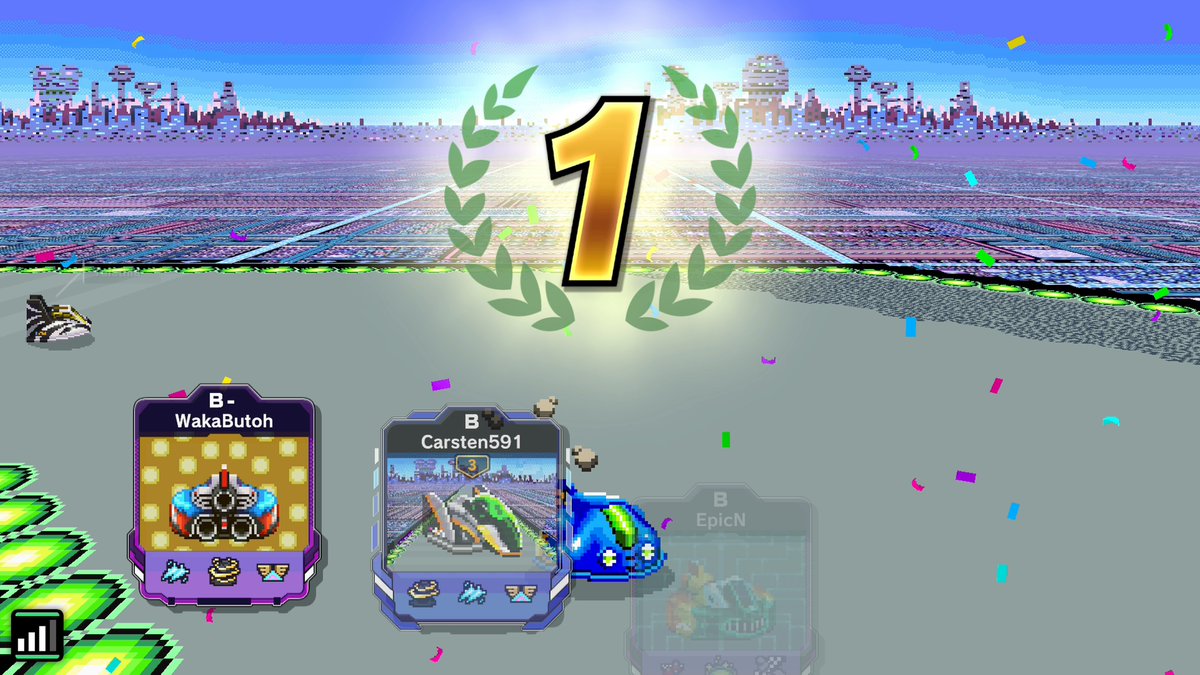 JonComms's tweet image. I did it I became F-1