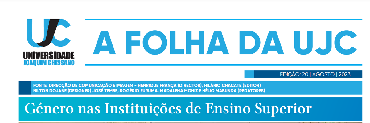 jlr_matthews's tweet photo. Happy to see Joaquim Chissano University's newsletter highlighting the first edition of the #IHL essay competition with the participation of six Mozambican universities.
The competition was co-organized by @ICRC and the Legal and Judicial Training Centre, #CFJJ. https://t.co/j7nSUtzHeh