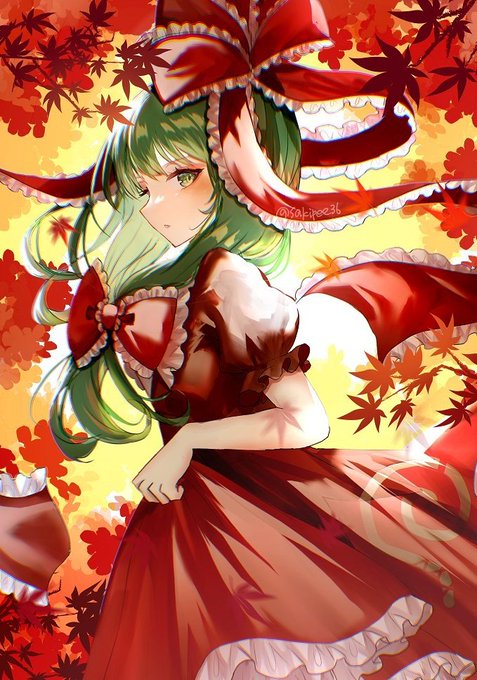 手描きイラスト◇東方◇鍵山雛◇2015年 - 同人手描きイラスト 鍵山雛 立ち