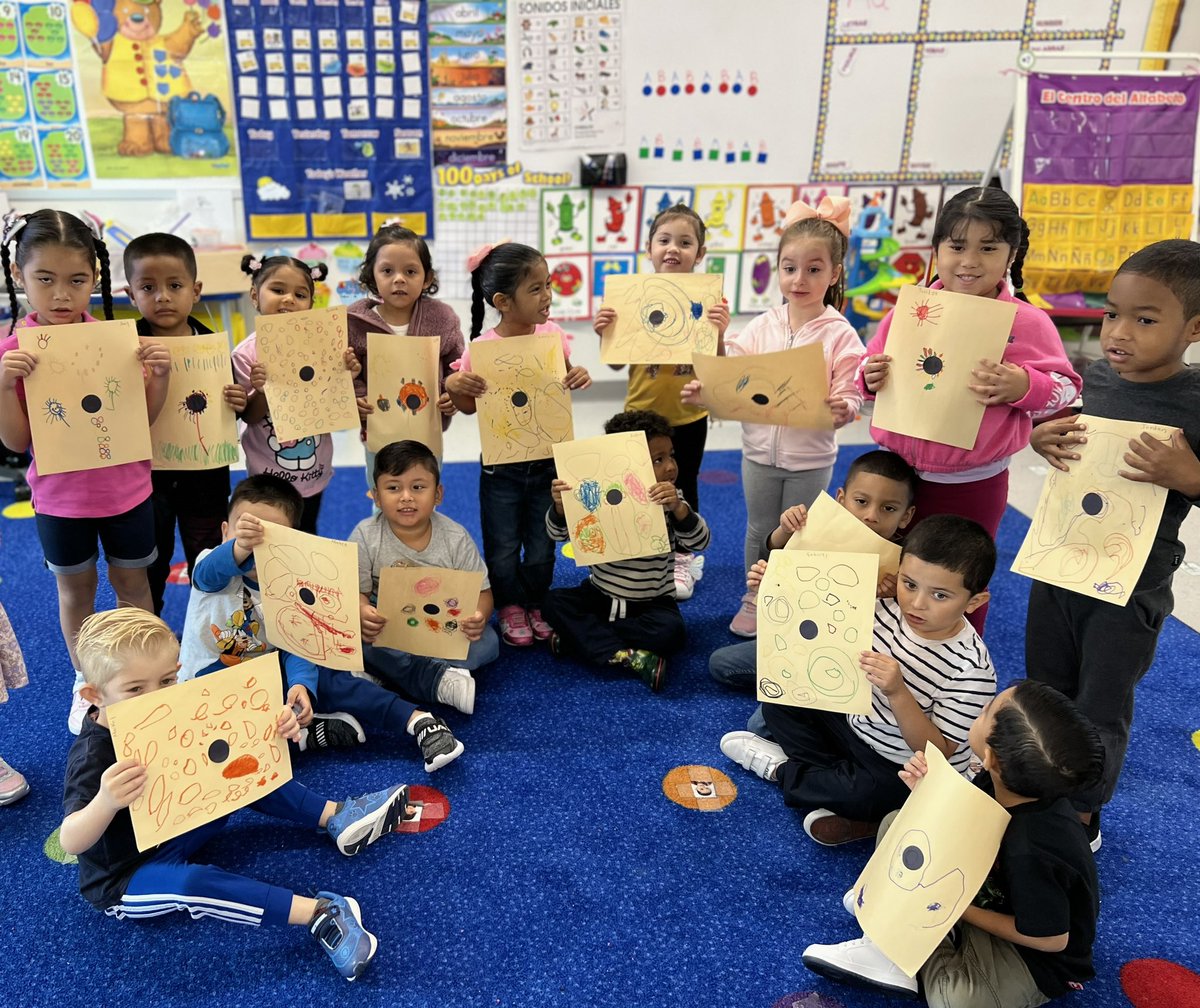 My little  artists 🧑‍🎨 are full of creativity !
Happy Dot Day 🎨 ! <a href="/HumbleISD_LLE/">Lakeland Elementary</a> <a href="/HumbleISD_PREK/">HumbleISD ECE</a> <a href="/HumbleISD/">Humble ISD</a>