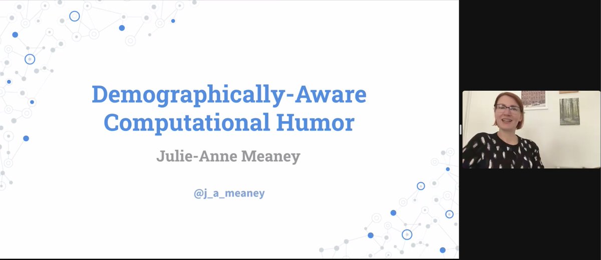 📖For our weekly @MilaNLProc lab seminar, it was a pleasure to have @j_a_meaney for a talk about humor and offense detection. #NLProc