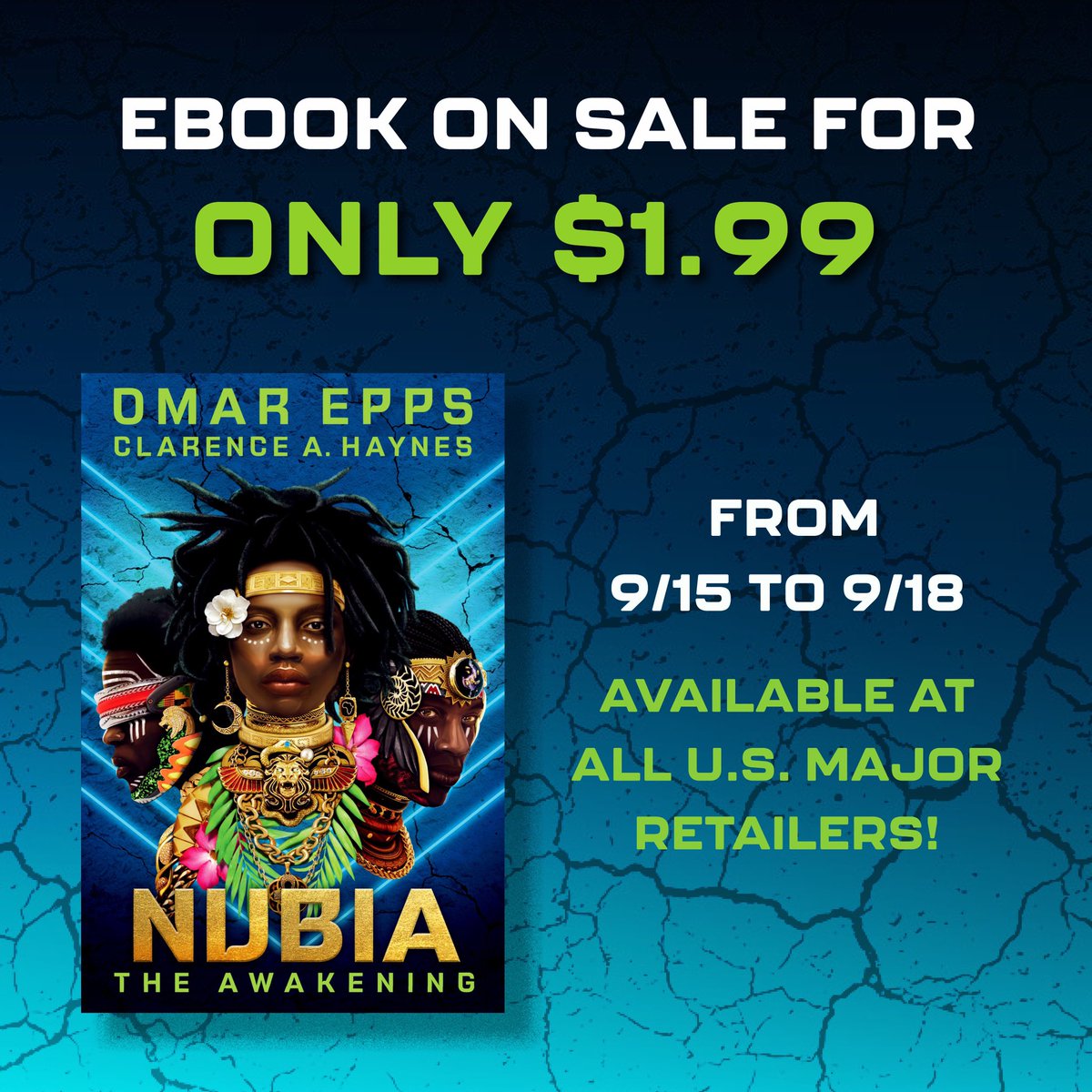 We love a good sale… eBook of #NubiaTheAwakening now available at a phenomenal price through Monday, 9/18. Available in the U.S., wherever you buy your eBooks.✨✨✨✨ an @omarepps @AevitasCreative @GetUnderlined title

Special shout out and thanks to @BookBub