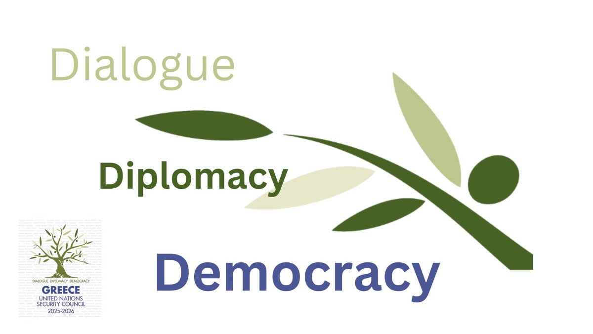 On tdy's #InternationalDemocracyDay, Greece affirms the importance of democracy for lasting  peace, stability &amp; prosperity in the world. 

#Democracy together w/#Dialogue&amp; #Diplomacy constitute the compass for 🇬🇷’s candidacy in the UN Security Council for 2025-2026 #GreeceUNSC 🇺🇳