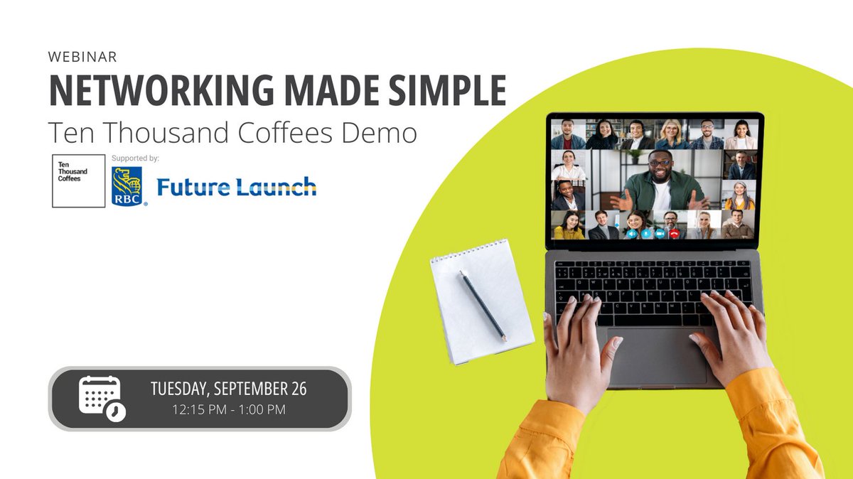 CCcareer_coop's tweet image. Revolutionize your career trajectory!

Connect with game-changers &amp;amp; mentors on Ten Thousand Coffees.

Don&apos;t miss our demo on Sept. 26. Register today on HireCentennial: hire.centennialcollege.ca/event/career_e… 

#GrowYourNetwork #TenThousandCoffees #NetworkingMadeSimple