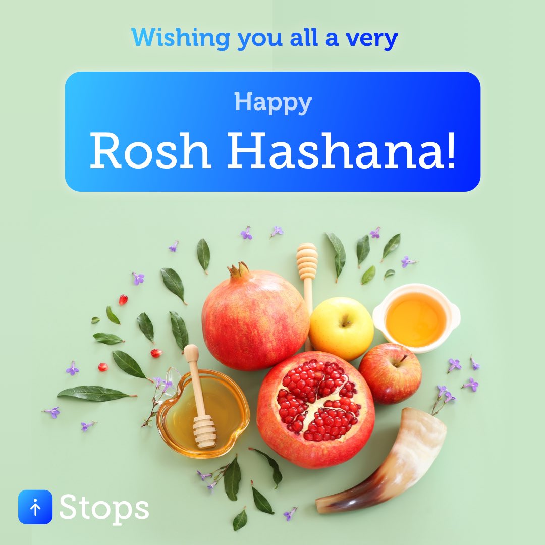 stopscom's tweet image. “Happy Rosh Hashana, from our families to your's!
Putting technology aside for a moment, we want to wish all of our team, investors, partners, customers and all the Jewish world a happy and family-centered Rosh Hashana, with the family, people and friends you love the most.#stops