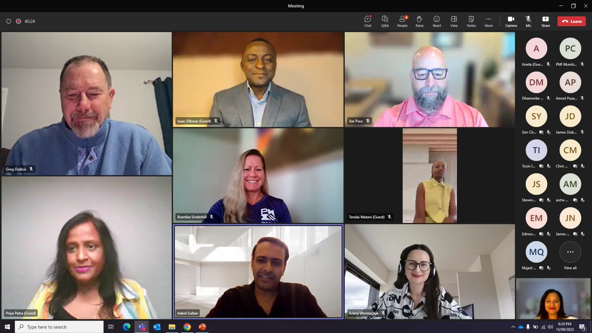 PMIUAEChapter's tweet image. #pmichapterxchange