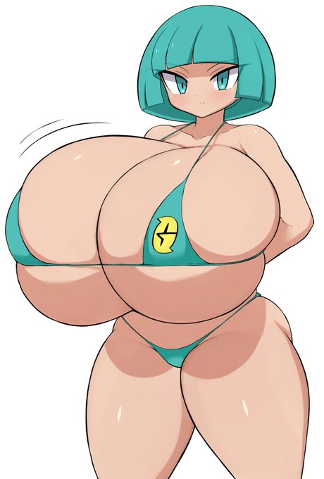 えらい格好で見張りをさせられているギンガ団のしたっぱ 