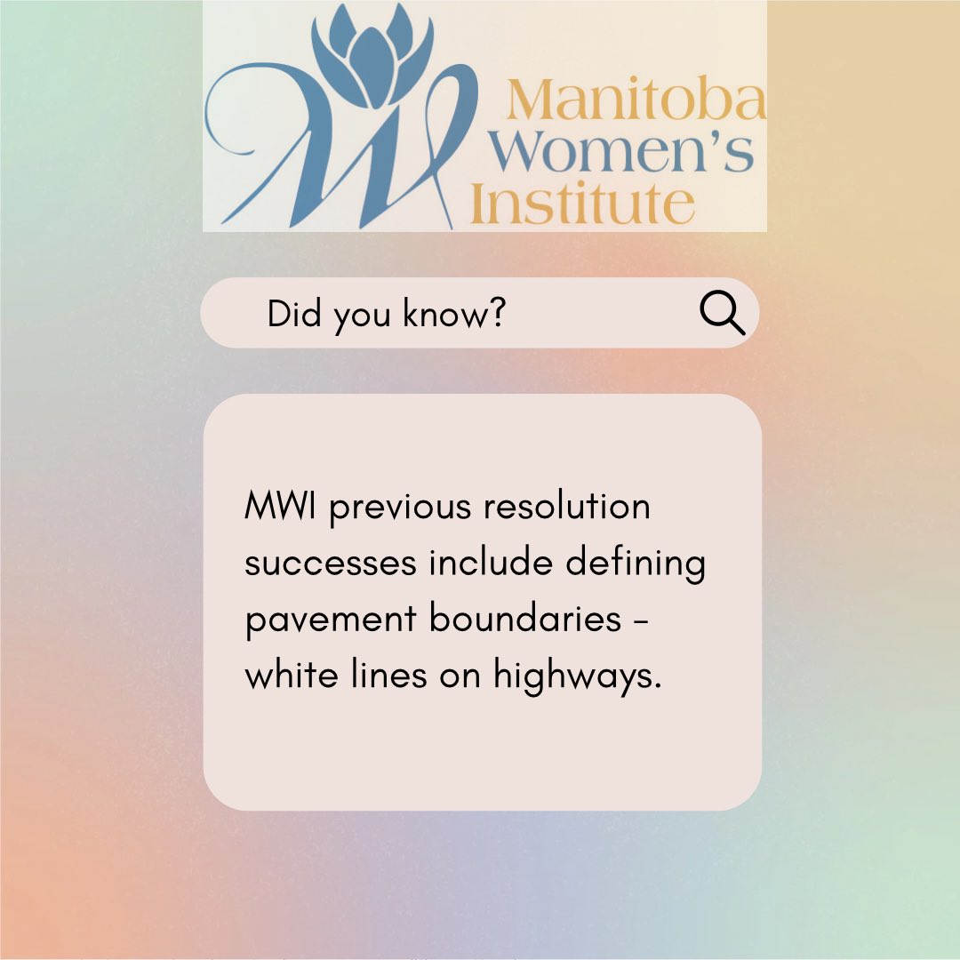 manitobawomen's tweet photo. Become a member today! 
Send us a message for more information 😊
#manitobawomensinstitute #strongwomen #womensupportingwomen #themoreyouknow https://t.co/kaPMaHqzTh