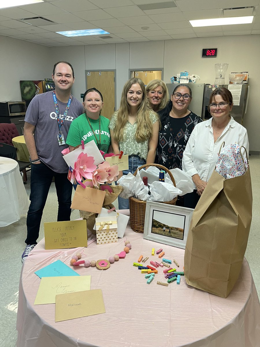 noemigarcia1990's tweet photo. Our team was thrilled in showering Marissa with gifts before her big day! #fshe https://t.co/uDuTotruQs