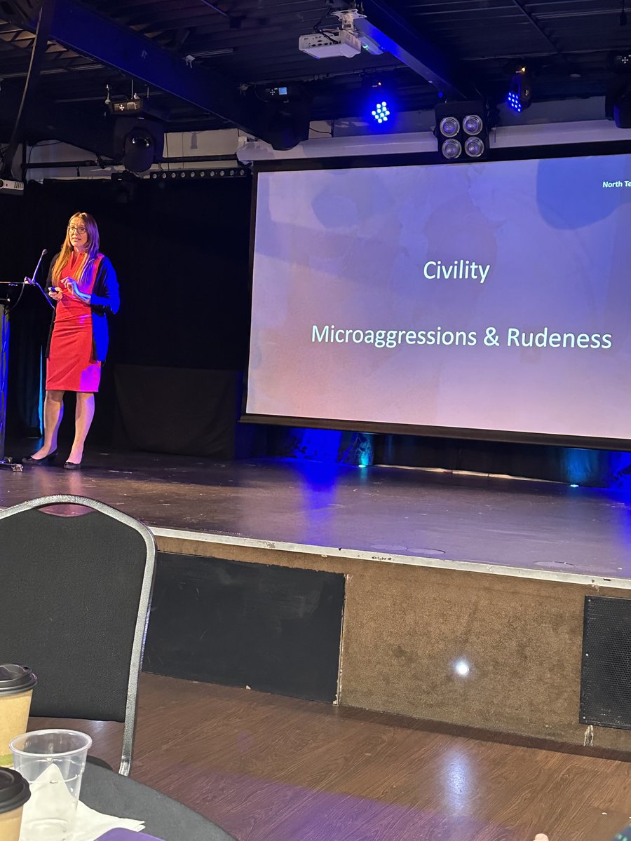 Dr Kathryn Williamson talking about the impact of micro aggressions and rudeness on safety…absolutely unacceptable to have any tolerance for this…#NTHpatientsafety23