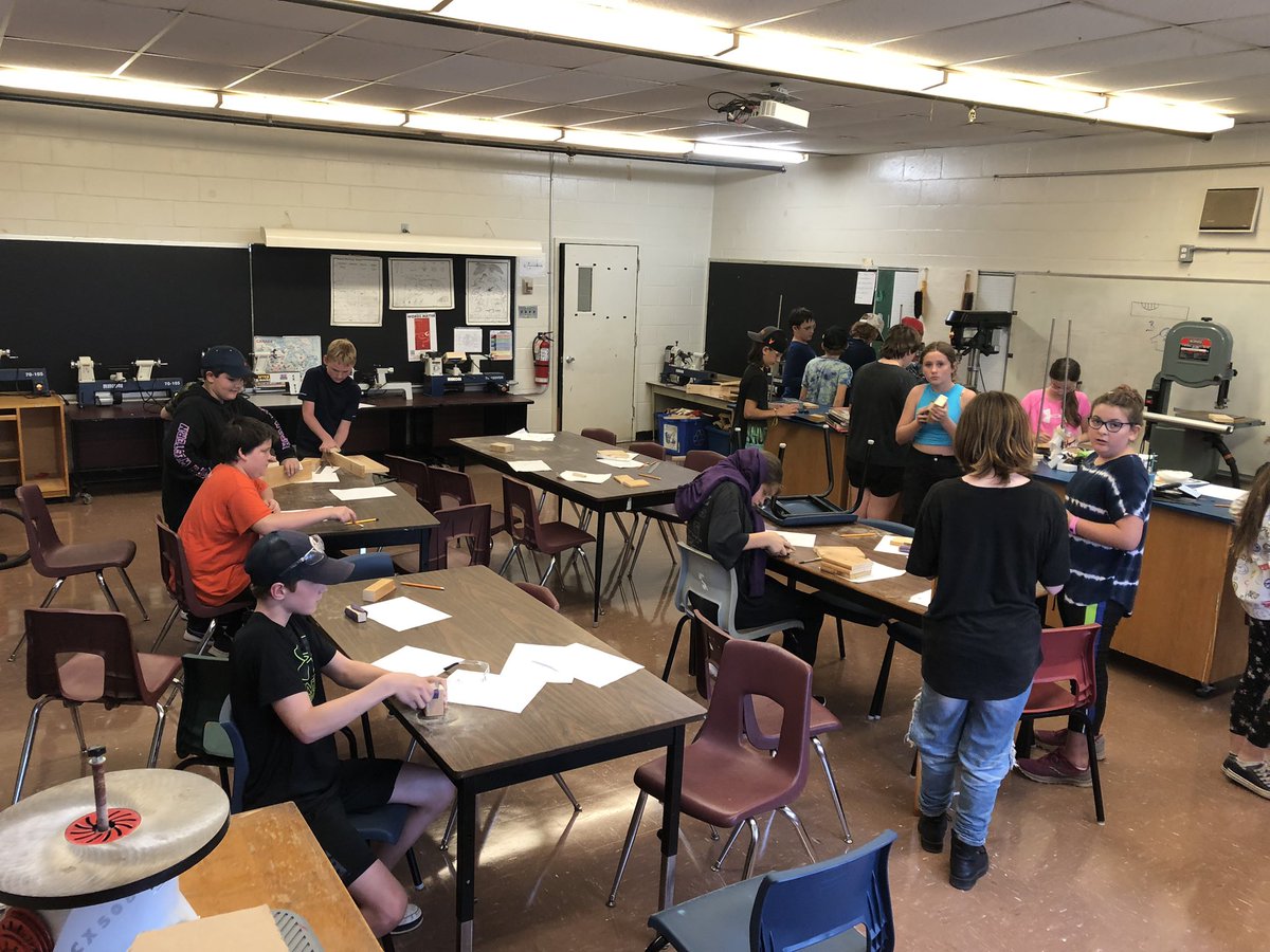 Things are happening in Tech 7 at <a href="/TCSSkyhawks/">Thorburn Consolidated School</a>
