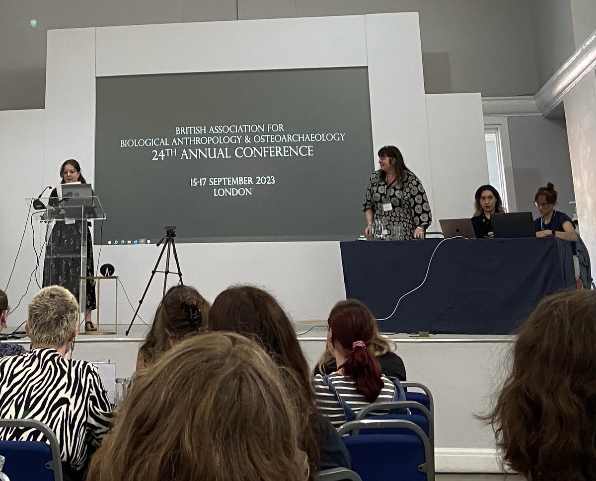 NHM_Anthro's tweet image. Many of the team are at #BABAO2023 this weekend. Presenting this afternoon was @DrHeatherBonney on ‘Demystifying repatriation; the complexities of returning human remains from a National Museum collection’.