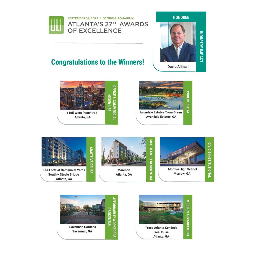 ULI_Atlanta's tweet photo. Our 27th Awards of Excellence is officially in the books - what an evening! We will have more to say in the days to come on this wonderful program, but here are some quick shots from last night in the meantime. Thank you to everyone who attended &amp; made this night possible! https://t.co/qlrsSUtbTB