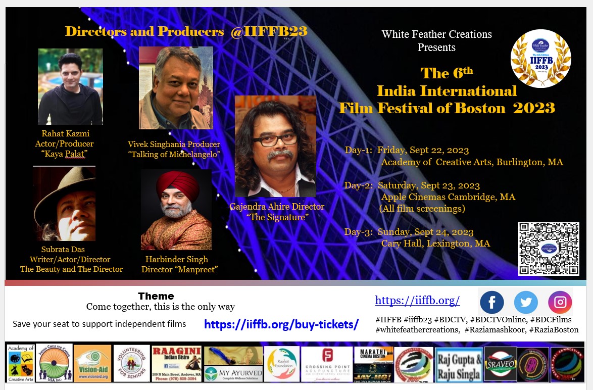 India Int’l Film Festival of Boston (#IIFFB23) tweet media