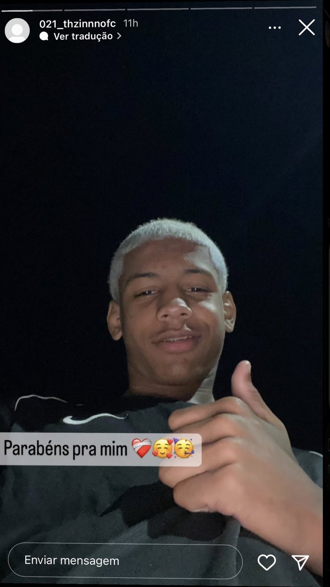 Parabéns pro amor da minha vida, 16anos do meu primeiro amor 👩‍👦❤️👏🏻Que Deus lhe conceda muitos anos de vida saude, paz, felicidade, prosperidade, sucesso e muito juízo. Te amo ciumento da mamãe 🥰
Feliz aniversário 🥳🫶🏻👏🏻