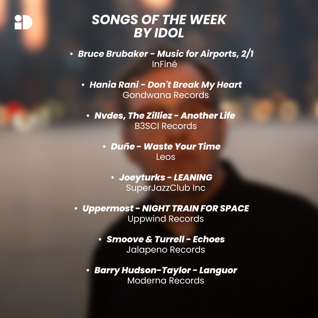 idol_io's tweet photo. Follow now to hear IDOL's #songsoftheweek, featuring Bruce Brubaker aka @pianomorphosis, @haniaranimusic, @nvdesmusic   and much more on our freshly updated playlist.
📷 https://t.co/kd4vFRXbSf https://t.co/fQ7HgKelOa