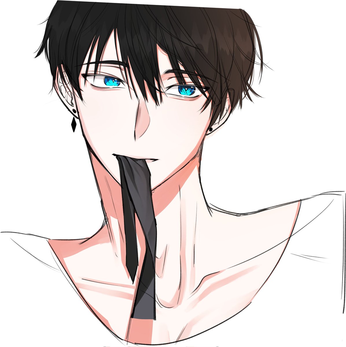 uuuttt_22's tweet image. 제로게임 백신우.. 넥타이든 신우 보자마자 입에 물리고 싶어서 그렸ㄷr..