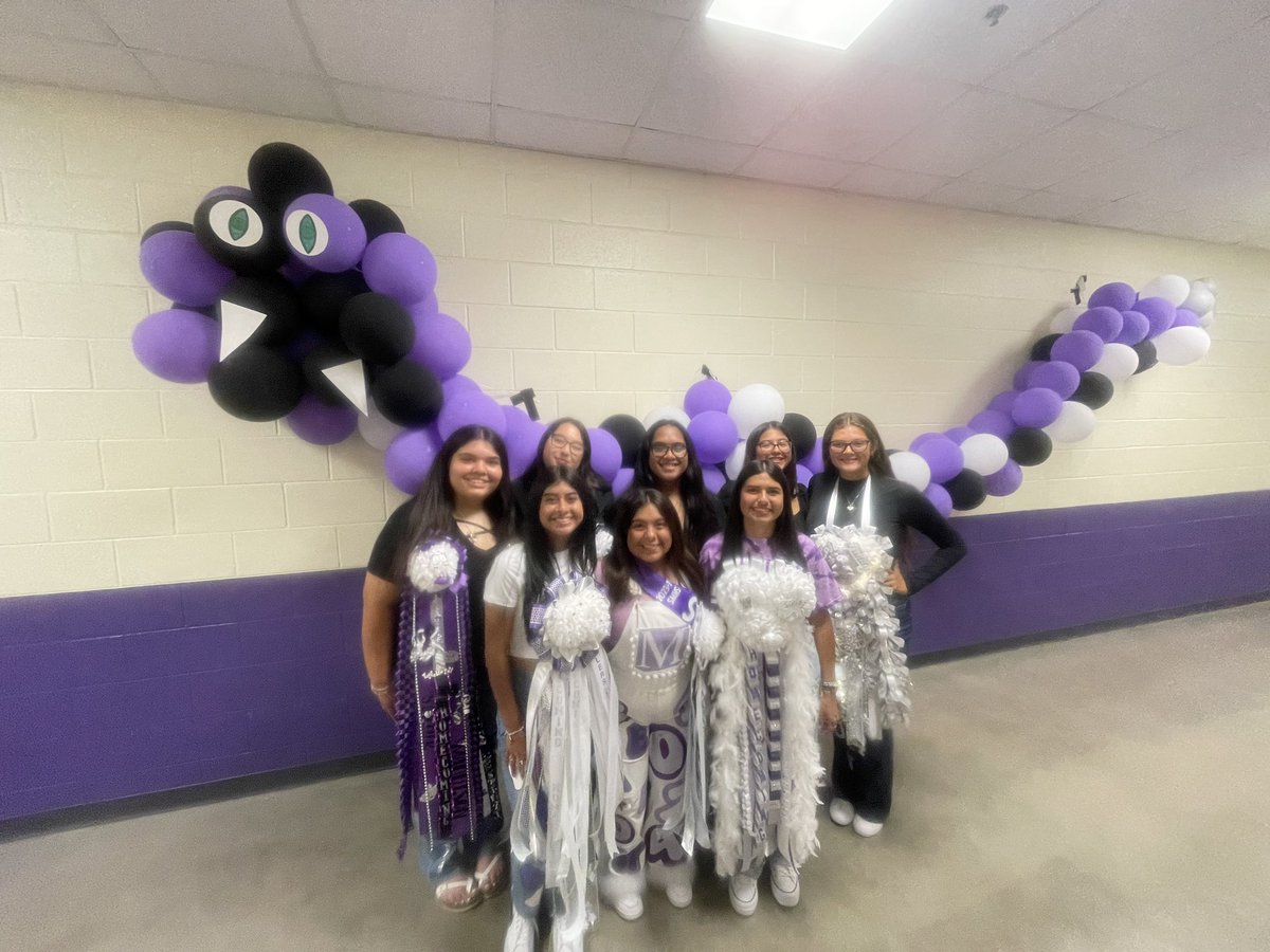 HAPPY HOCO FROM OUR SENIOR ATS💜🐍🎊