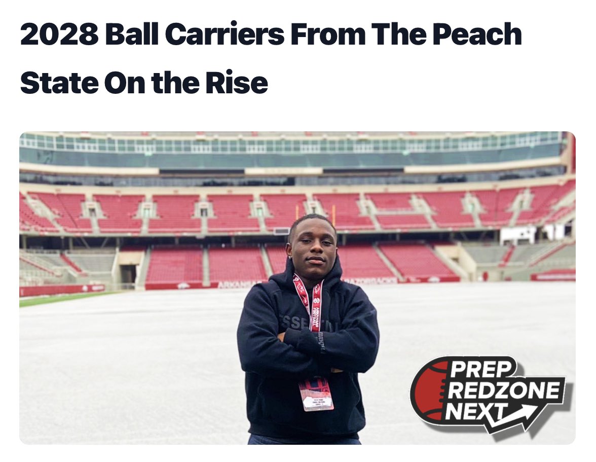 You already know I’m hard to impress in the RB room. These young fellas can tote that thang among other things. Read Here with discount code: “HARRIS30” prepredzone.com/2023/09/2028-b…