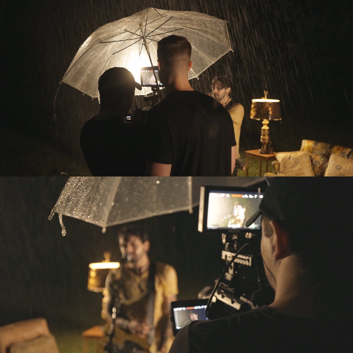 johnfmedia's tweet photo. I filmed a music video in the rain for my buddies in @boysoffallband 

Might be my favorite video I’ve put out this year. Go watch 🙌🏻 https://t.co/11dddFisjI