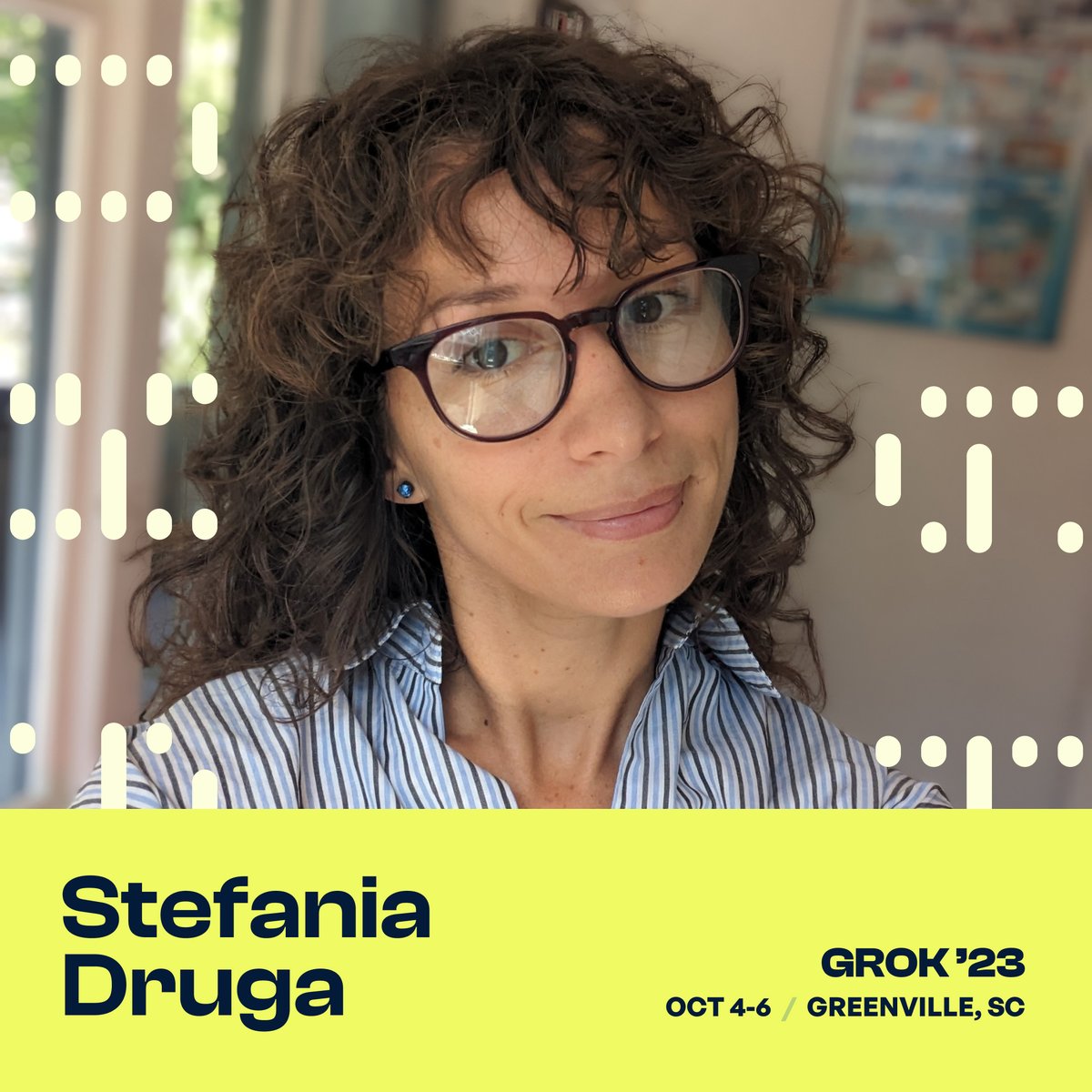 Matthew Cook 🤖🌎 (@mattecook) on Twitter photo Pumped to tell you fine folks <a href="/Stefania_druga/">Stefania Druga</a> will be speaking at <a href="/GrokConf/">Grok Conference</a> 2023! I can't wait to hear her presentation and then dig into the conversations that will happen after. Pumped to tell you fine folks <a href="/Stefania_druga/">Stefania Druga</a> will be speaking at <a href="/GrokConf/">Grok Conference</a> 2023! I can't wait to hear her presentation and then dig into the conversations that will happen after.