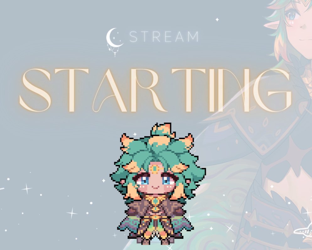 elvenheron's tweet image. Happy Friday!! 🎉 

I'm LIVE and we're gonna be reacting to the #GenshinImpact 4.1 trailer!

Then we'll start to get ready for #Neuvillette 💚

Come say hi! &amp;lt;(˶ᵔᵕᵔ˶)&amp;gt;
Twitch Link Below~