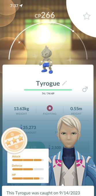 Just hatched my first shiny eeee https://t.co/0x0ZmViMdH<a href="/tag/pokemon"class="tags"><span>#pokemon</span></a>