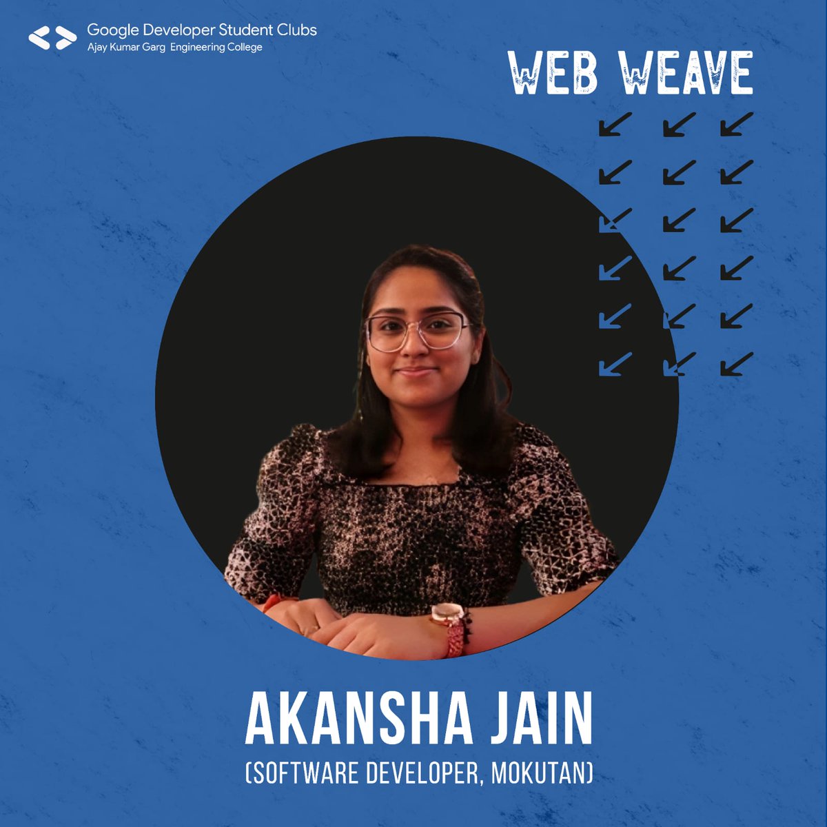 gdg_akgec's tweet photo. Embrace the Future of Technology with Akansha Jain! π
A Remarkable Software Developer at Mokutan and Google WTM Ambassador. Join Us at Webweave, Where Akansha Unravels the Secrets of Coding using Flutter and Inspires the Next Generation of Innovators! π»π
#WebWeave #gdsc https://t.co/nP0uETG9aG