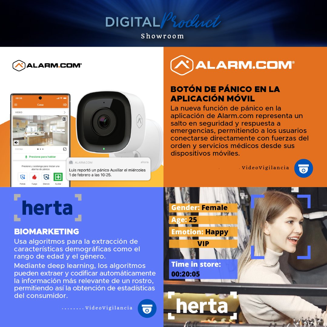 alasseguridad's tweet photo. #DigitalProductShowroom
Descubre todas las novedades tecnológicas en seguridad electrónica. Podrás acceder a la descripción técnica detallada, video, ficha técnica y contacto directo con el asesor de la marca.

Edición septiembre aquí: https://t.co/IeMExdj9mg

#AlasSeguridad https://t.co/7f7tBTh7gV