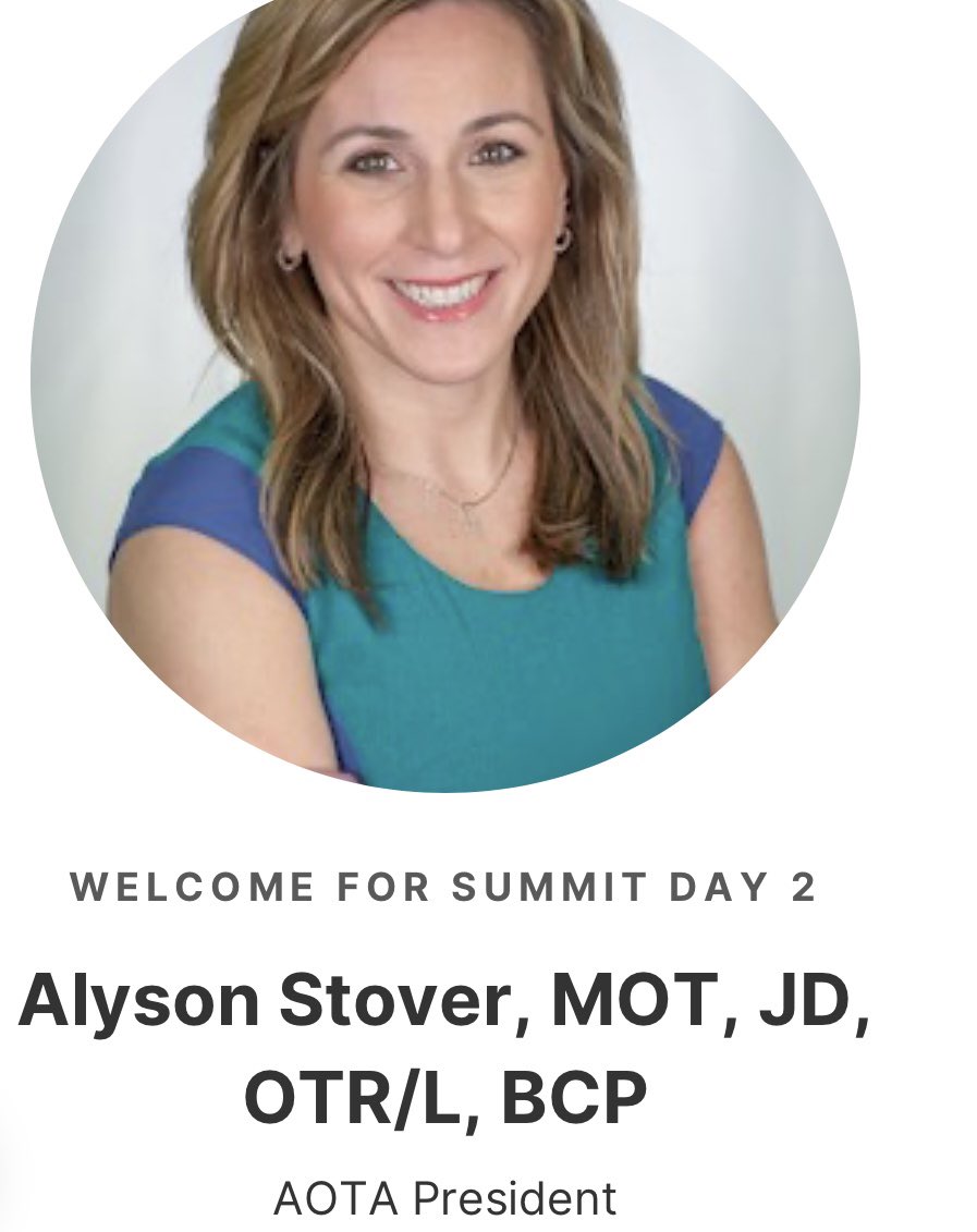 Varleisha Lyons (formely Gibbs), OTR/L,PhD, FAOTA tweet media