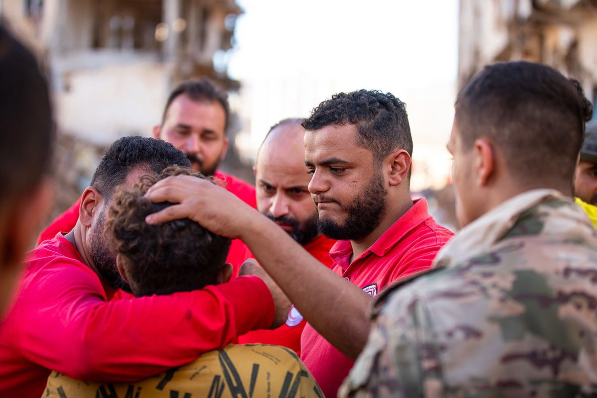 The humanitarian situation in Libya is dire, with tens of thousands of people being affected by #StormDaniel.

Amidst this tragedy, a ray of hope: the tireless life-saving efforts by <a href="/LibyaRC/">جمعية الهلال الأحمر الليبي</a> &amp; our IFRC teams.

I thank all of you for showing the world what humanity looks like.