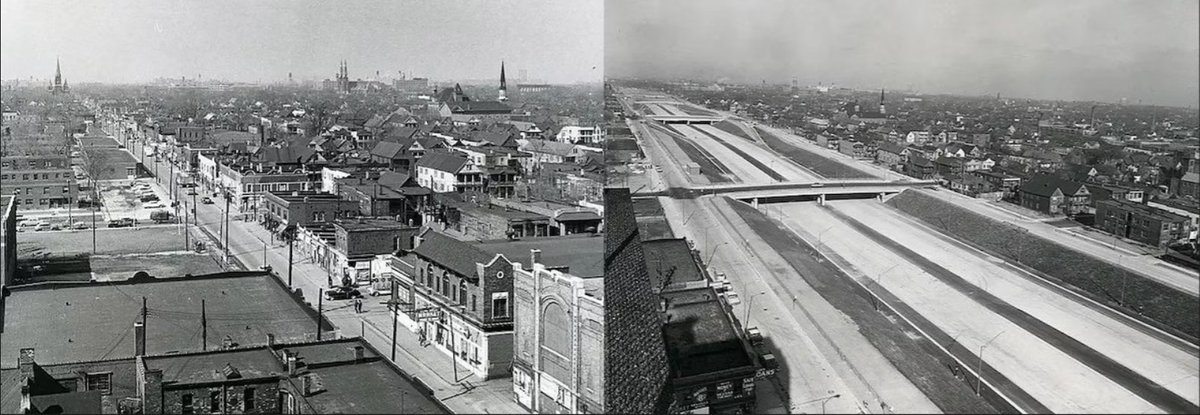 Tell me more about how high speed rail destroys neighborhoods.