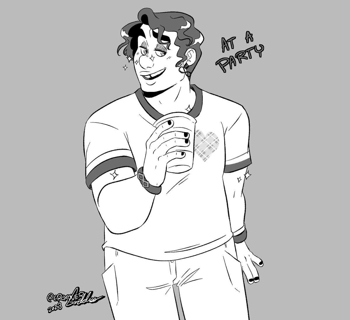 Was he invited cuz he's cool or because he's the magic drug guy? 