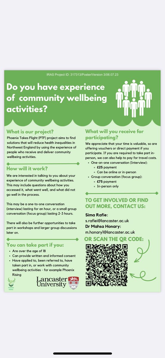 LSCFTResearch's tweet image. Fancy taking part in research? Please consider this opportunity #healthinequalities #shareyourviews @LSCft_CRoots @WeAreLSCFT