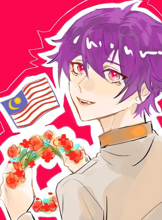 Ilta2617's tweet photo. ℍ𝕒𝕡𝕡𝕪 𝕄𝕒𝕝𝕒𝕪𝕤𝕚𝕒 𝔻𝕒𝕪!
成立日快乐！！🥳🥳🥳
（还是约稿）
Happy Foundation Day！！🥳🥳🥳
（a commissioned artwork by my friend🥹）#hwsmalaysia
#SahmuraNegaraku
#マレーさん生誕祭2023 https://t.co/iFv4vxjeKS