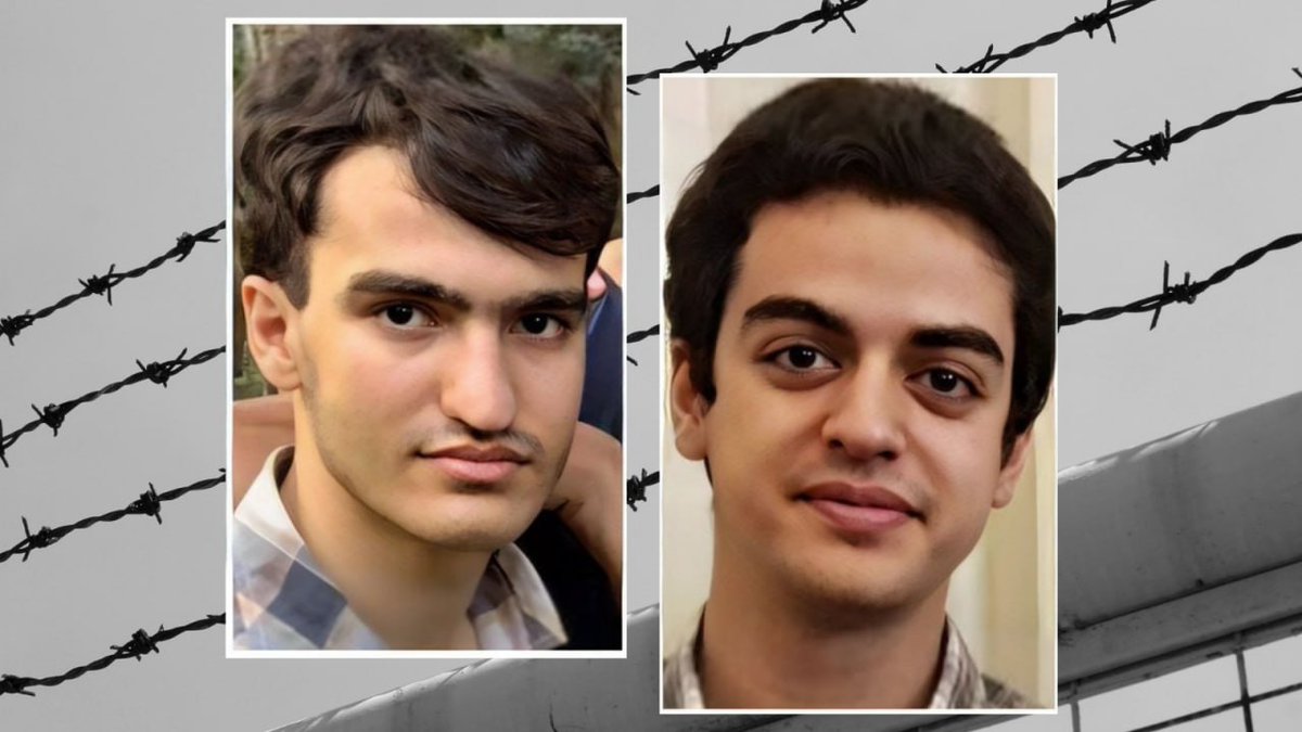 #AmirhosseinMoradi and #Aliyounesi  have been in prison since the beginning of 2019 for the crime of association with Mujahideen and they have been sentenced to 16 years of imprisonment for conspiring and propagandizing against the regime.
#HumanRights