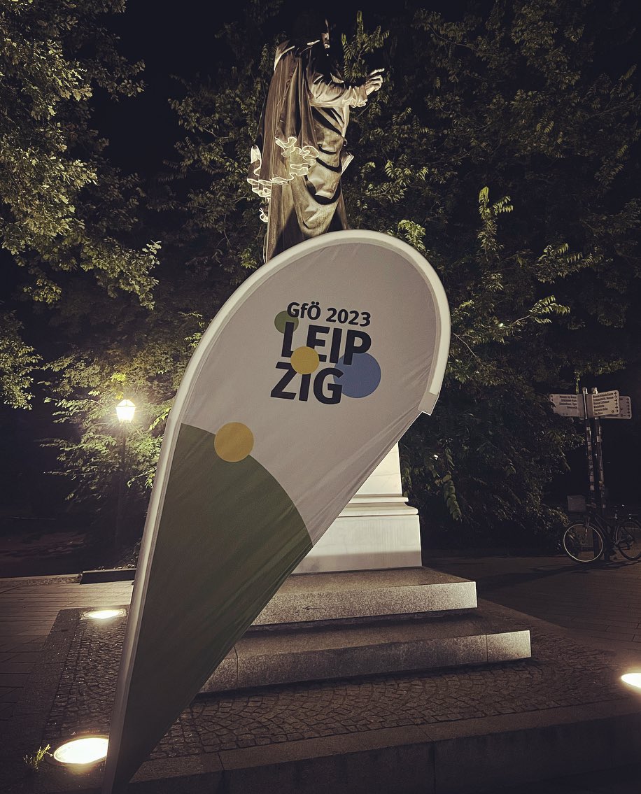 I am very happy that I was part of the #gfoe23! Thanks for the opportunity to present the first results of my PhD project and all the inspiring conversations after my talk!