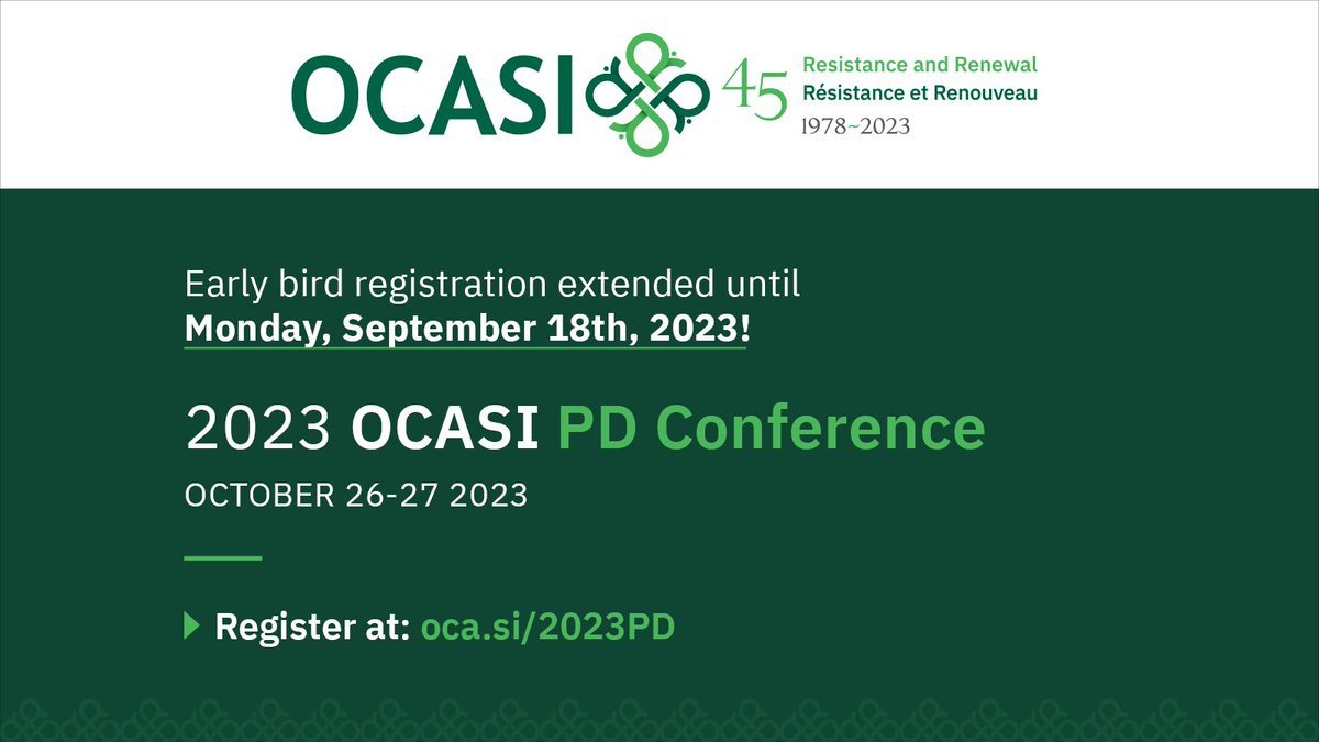 OCASI @ocasi.bsky.social tweet media