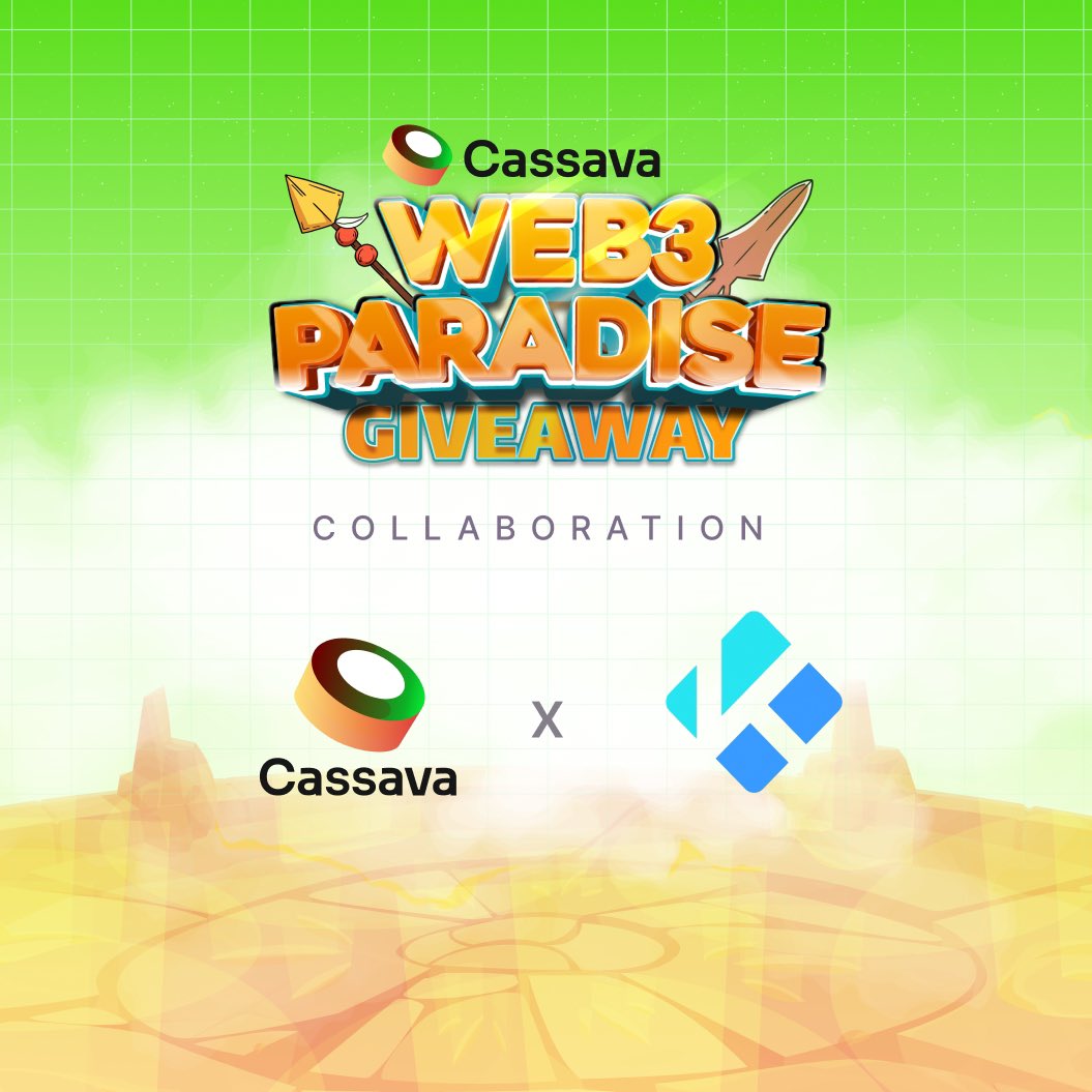 🌟 Exciting Collaboration Alert! 🌟

<a href="/KiloEx_perp/">KiloEx</a> is thrilled to join forces with <a href="/CassavaNetwork/">CassavaNetwork</a> Web3 Paradise for an incredible partnership and a chance to win big! 🎉🔥

🎁Reward: 100 Cassava Avatar WLs &amp; 3 KiloE X Genesis Pass WLs
Finish the tasks to