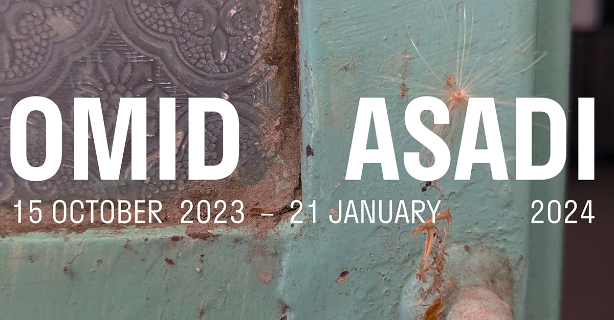 Join us for the preview of Omid Asadi's solo exhibition on Thursday 12 October 2023, 6-8pm at Castlefield Gallery!   
No need to book, just come along!  Find out more:
castlefieldgallery.co.uk/event/omid-asa…