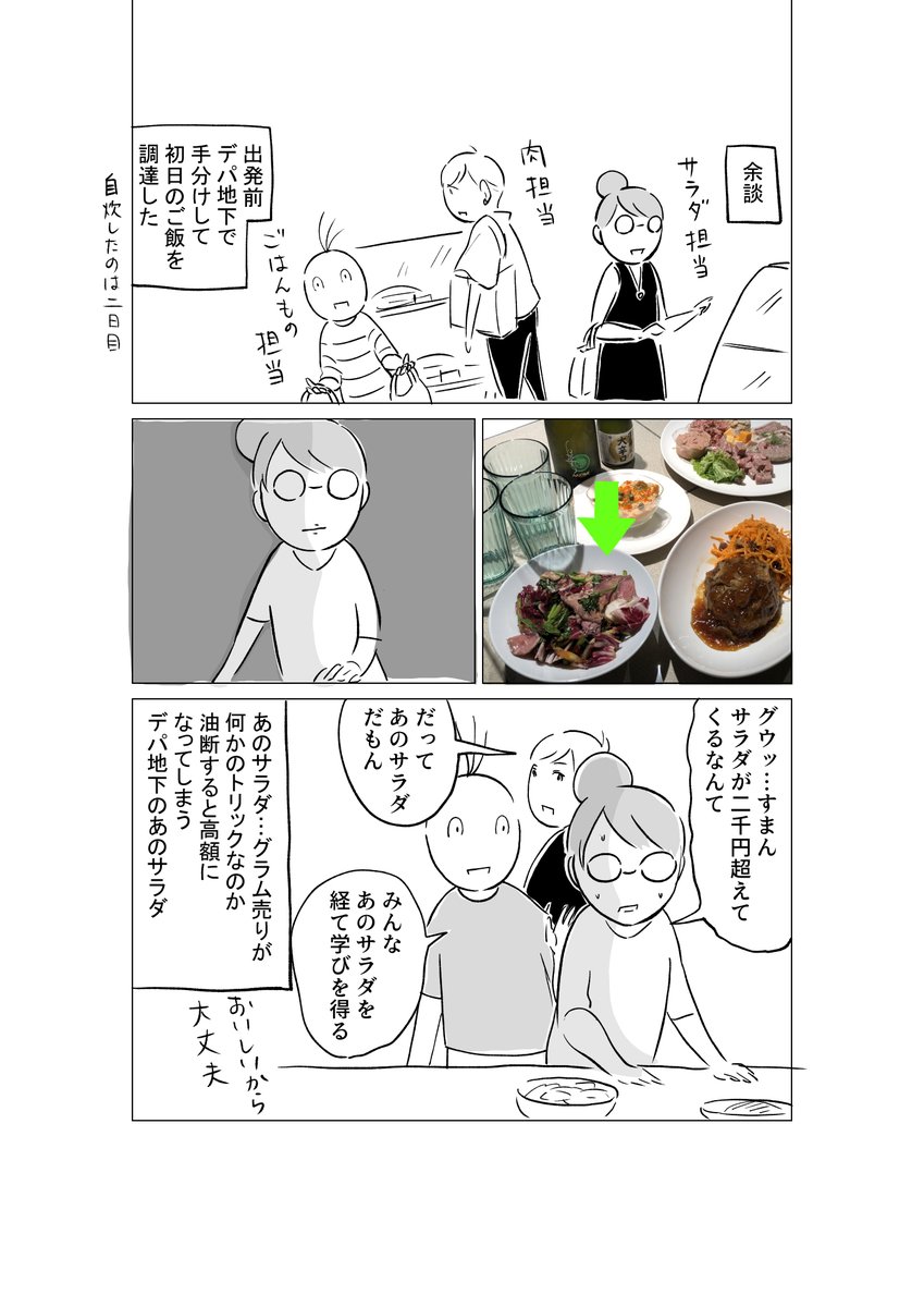 中年と宿 