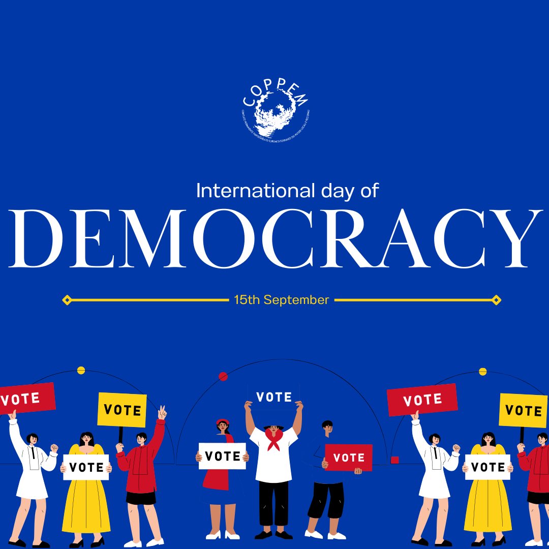 🚀Democracy starts at local level! 

#InternationalDayofDemocracy #localdemocracy #HumanRights