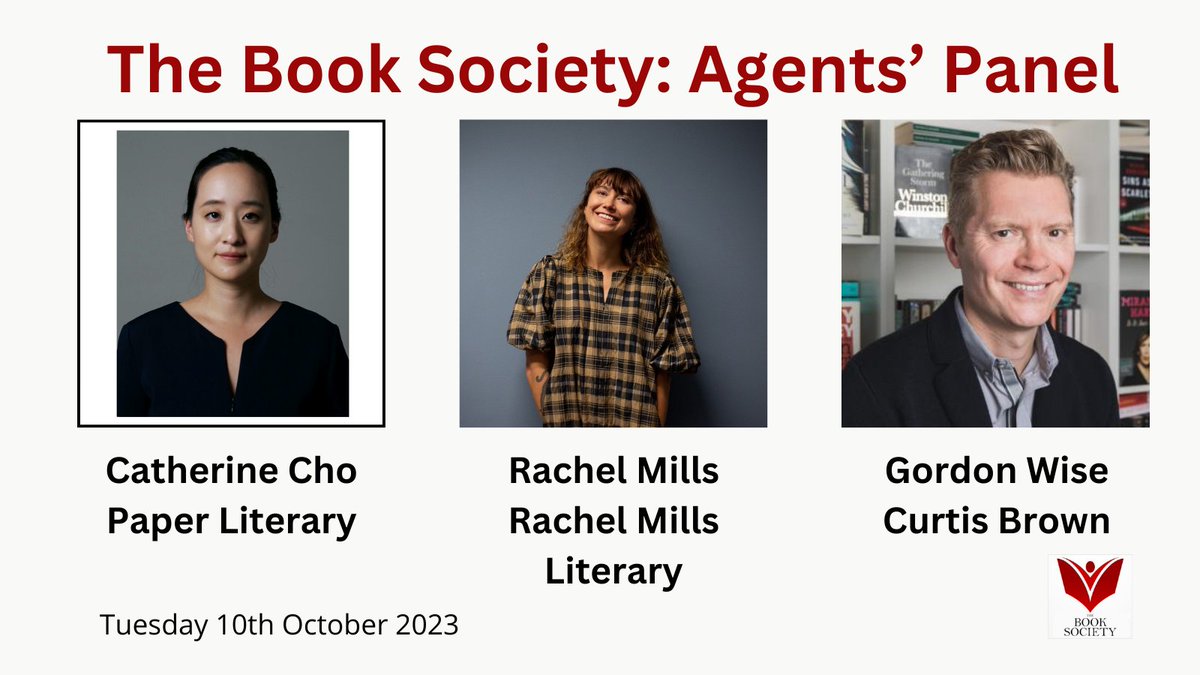 The Book Society (@booksocietyuk) on Twitter photo Bookings OPEN for our next dinner on Tuesday 10th October with an Agents' Panel: Catherine Cho <a href="/Catkcho/">Catherine Cho</a> <a href="/PaperLiterary/">Paper Literary</a>, Rachel Mills <a href="/RMLagency/">Rachel Mills Literary</a> and Gordon Wise <a href="/gordonwise/">Gordon Wise</a> <a href="/CBGBooks/">Curtis Brown Books</a> Bookings OPEN for our next dinner on Tuesday 10th October with an Agents' Panel: Catherine Cho <a href="/Catkcho/">Catherine Cho</a> <a href="/PaperLiterary/">Paper Literary</a>, Rachel Mills <a href="/RMLagency/">Rachel Mills Literary</a> and Gordon Wise <a href="/gordonwise/">Gordon Wise</a> <a href="/CBGBooks/">Curtis Brown Books</a>