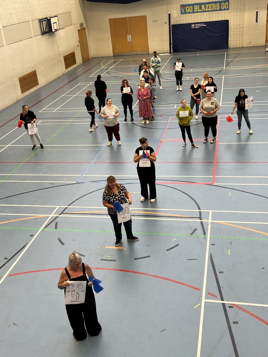 University of Gloucestershire Simulation (@uogsimulation) on Twitter photo Fantastic different kind of #sim today with a simulation of the cardiovascular system for new nursing associate students. One student said afterwards ‘for those with a neuro diverse brain, thank you!’. Really helped embed A&P. Great work team! <a href="/ClareNursing/">Clare Kirkpatrick</a> #funwithflags Fantastic different kind of #sim today with a simulation of the cardiovascular system for new nursing associate students. One student said afterwards ‘for those with a neuro diverse brain, thank you!’. Really helped embed A&P. Great work team! <a href="/ClareNursing/">Clare Kirkpatrick</a> #funwithflags
