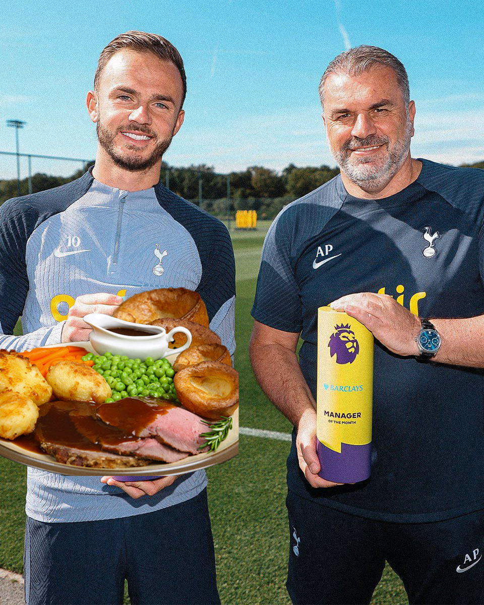 paddypower's tweet photo. Congrats to James Maddison and Ange Postecoglou on winning the Player and Manager of the Month awards for August. https://t.co/WC9UUeCz4j