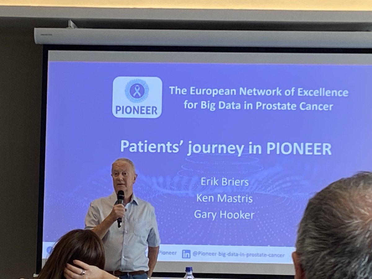 Patients are the most important stakeholders for the success of any healthcare research project. Grateful to Erik, Ken and Gary to be an instrumental part of the PIONEER family @ProstatePioneer @KenMastris @erikbriers @GaryHooker16