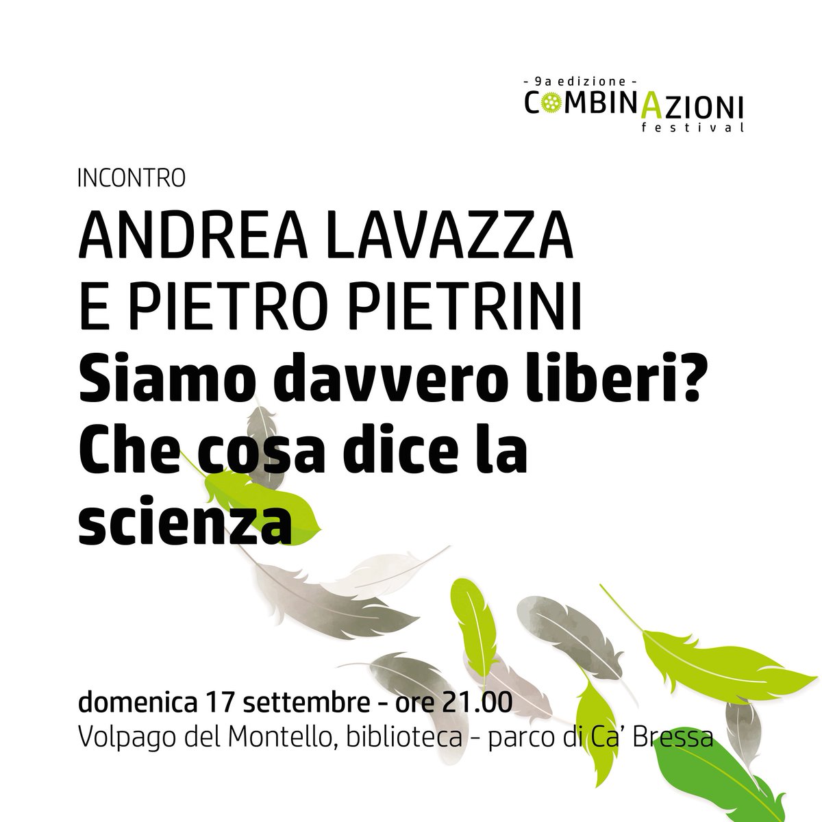 ermes220995's tweet photo. Domenica 17 settembre a Volpago del Montello incontro con @AndreaLavazza e @Pietro_Pietrini 

https://t.co/3XUWSuRsLC

#CombinAzioni2023 #festival https://t.co/w4F6JOzijS